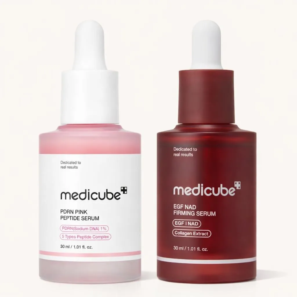 Kit Medicube de sueros PDRN y NAD/EGF (colágeno)